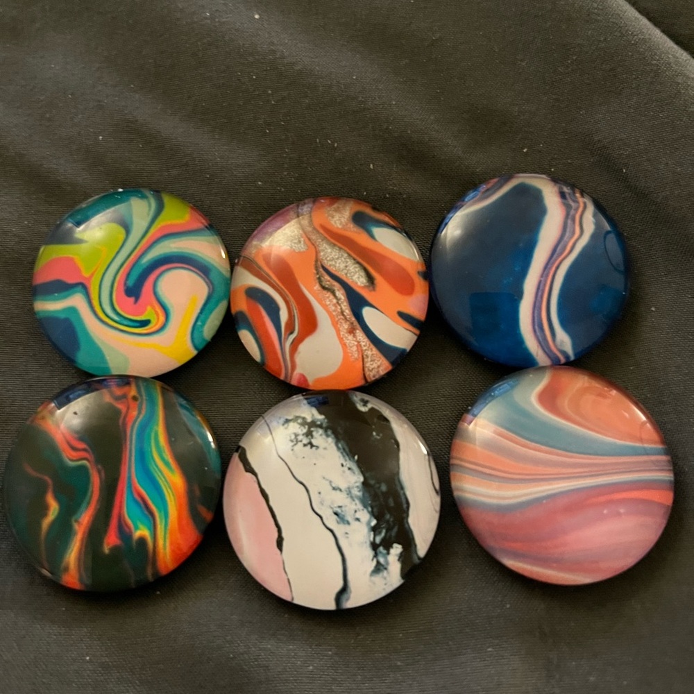 A new set of refrigerator magnets